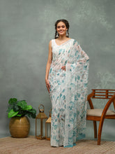 Digital Printed Georgette Saree